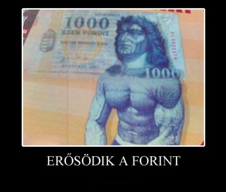 Erősödik a Forint