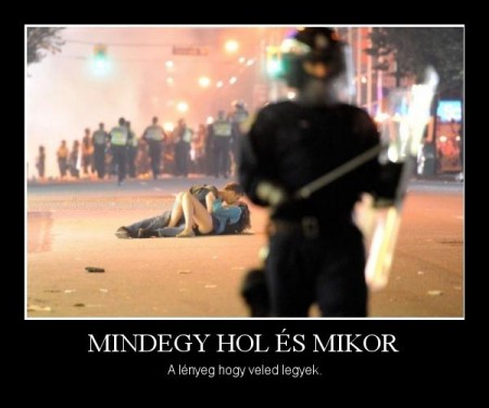 Mindegy hol és mikor