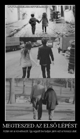 Megteszed az első lépést