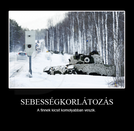 Sebesség korlátozás