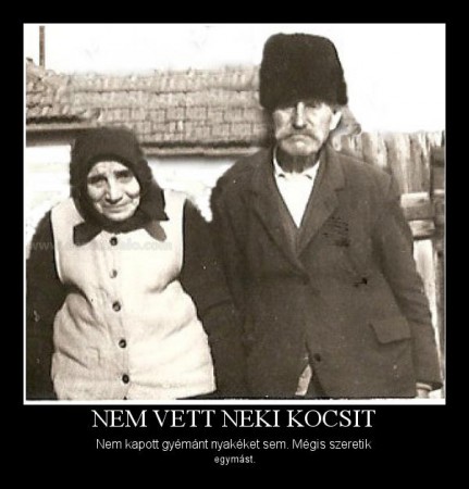 Nem vett neki kocsit...