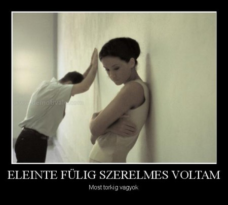 Eleinte fülig szerelmes voltam...