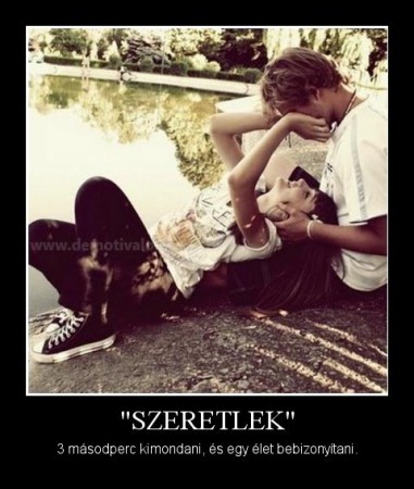 "Szeretlek"