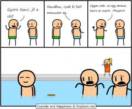 Gyere vízbe!