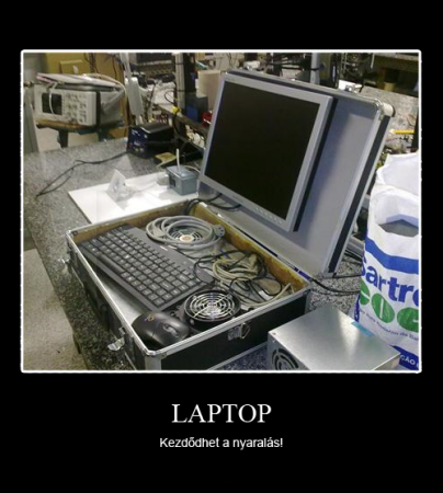Laptop...