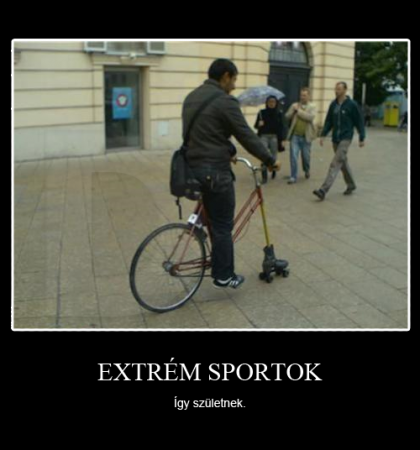 Extrém sportok...