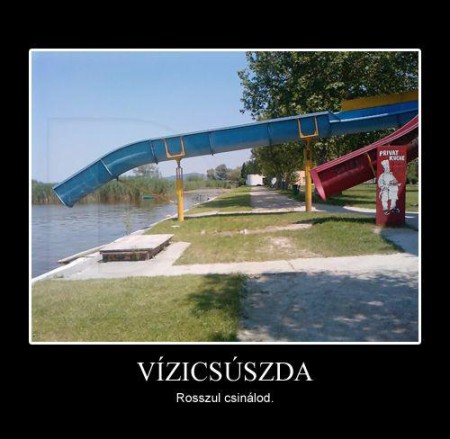 Vízicsúszda 