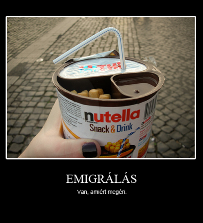 Emigrálás...