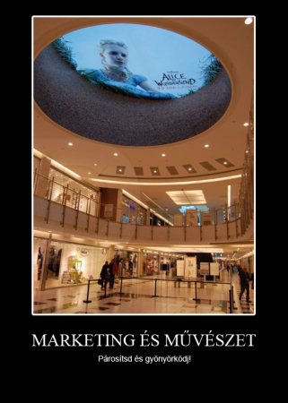 Marketing és művészet...