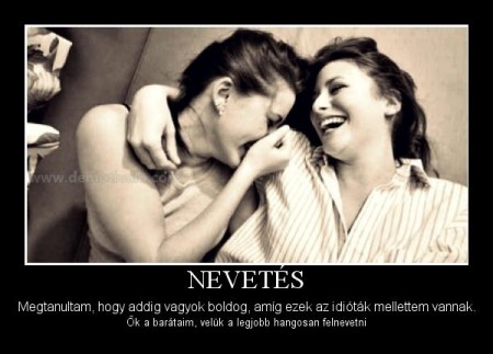 Nevetés...