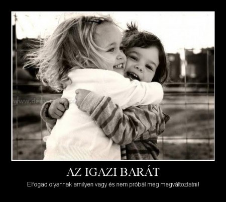Az igazi barát...