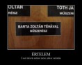 Értelem...